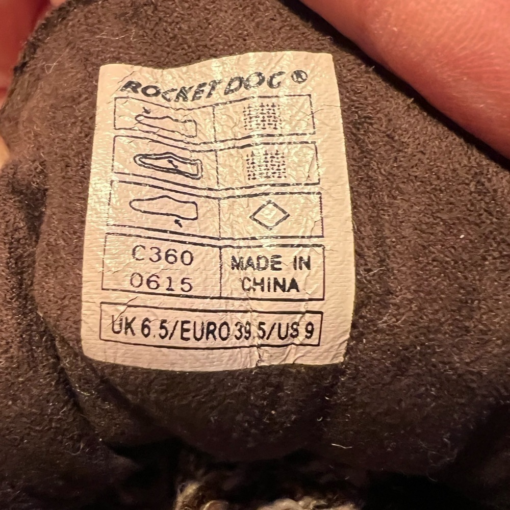 Rocket Dog blankie combat boots size 9 - Picture 6 of 7